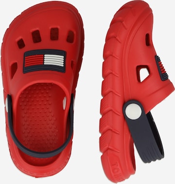 TOMMY HILFIGER Sandals & Slippers in Red