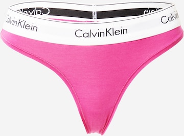 Calvin Klein Underwear Tanga – pink: přední strana