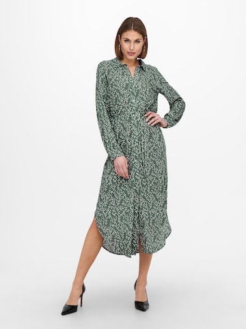 ONLY Shirt Dress 'NOVA' in Green