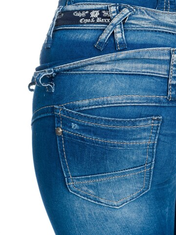 CIPO & BAXX Skinny Jeans 'BJ282' in Blue