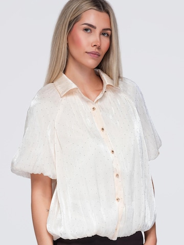 Ombre Shirt‌‌‌‌‌‌‌ in Beige