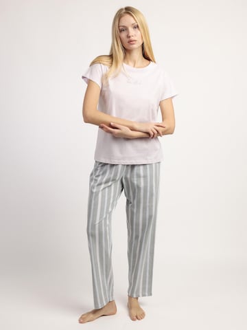 admas - Pijama en lila: frente