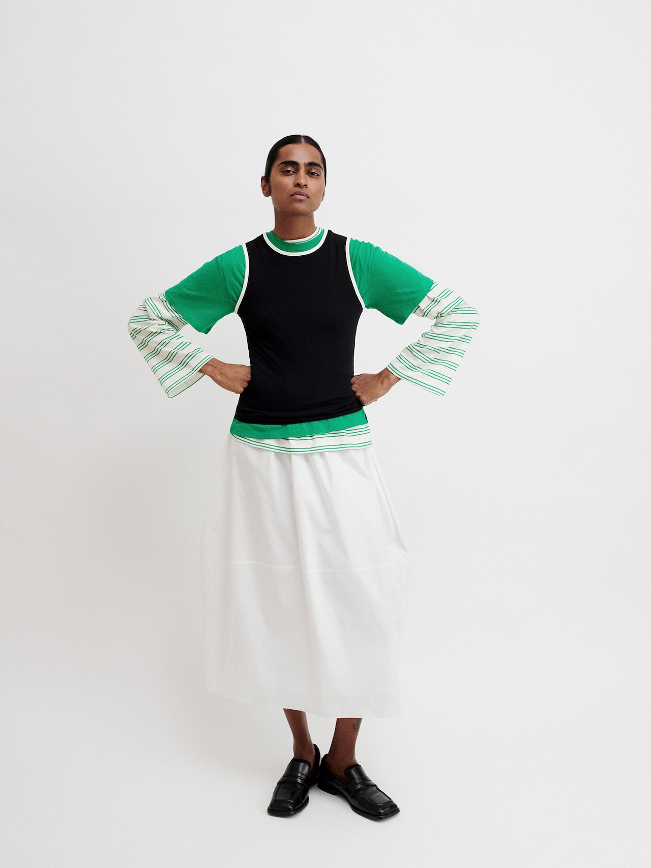 EDITED Neuheiten Shirt 'Milly' grün