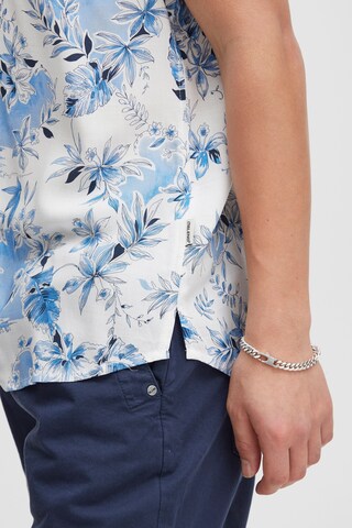 BLEND Slim fit Button Up Shirt in Blue