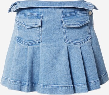 millane Rok 'Fatma' in Blauw: voorkant