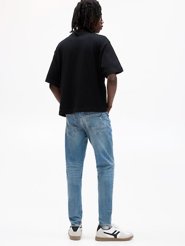 Pull&Bear Skinny Farkut värissä sininen