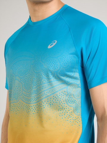 ASICS Λειτουργικό μπλουζάκι 'ROAD' σε μπλε