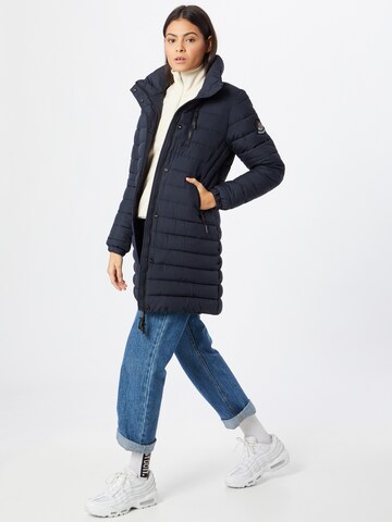 Cappotto invernale 'Fuji' di Superdry in blu