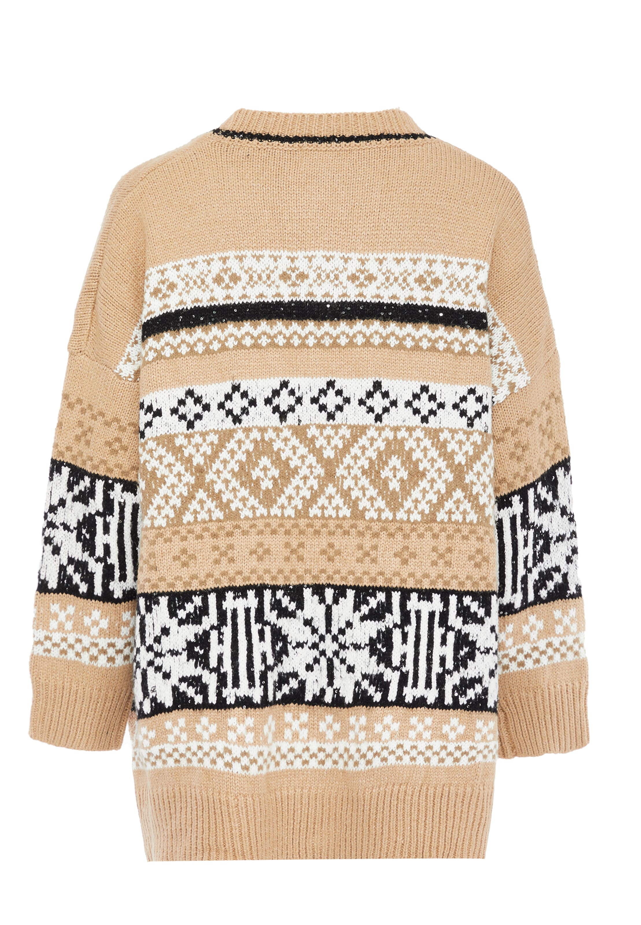 Jalene Плетена жилетка в бежово