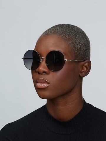 Swarovski Sunglasses 'Swarovski Sonnenbrille' in Gold: front