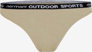 Slip 'Dubbo' normani en beige : devant