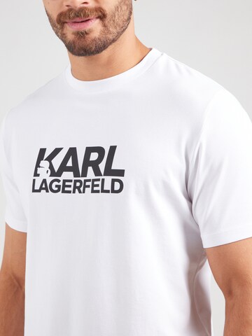 Karl Lagerfeld - Camiseta en blanco