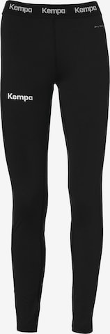KEMPASkinny Sportske hlače - crna boja: prednji dio