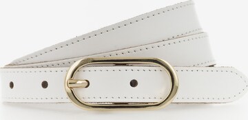 TAMARIS Belt ' Essential Classics ' in White: front