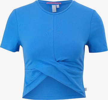 QS by s.Oliver T-shirt i blå: framsida