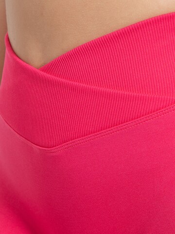 Smilodox Slimfit Leggings 'Silvia' in Pink