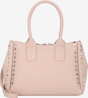 REPLAY Schultertasche 32 cm in Pink: predná strana