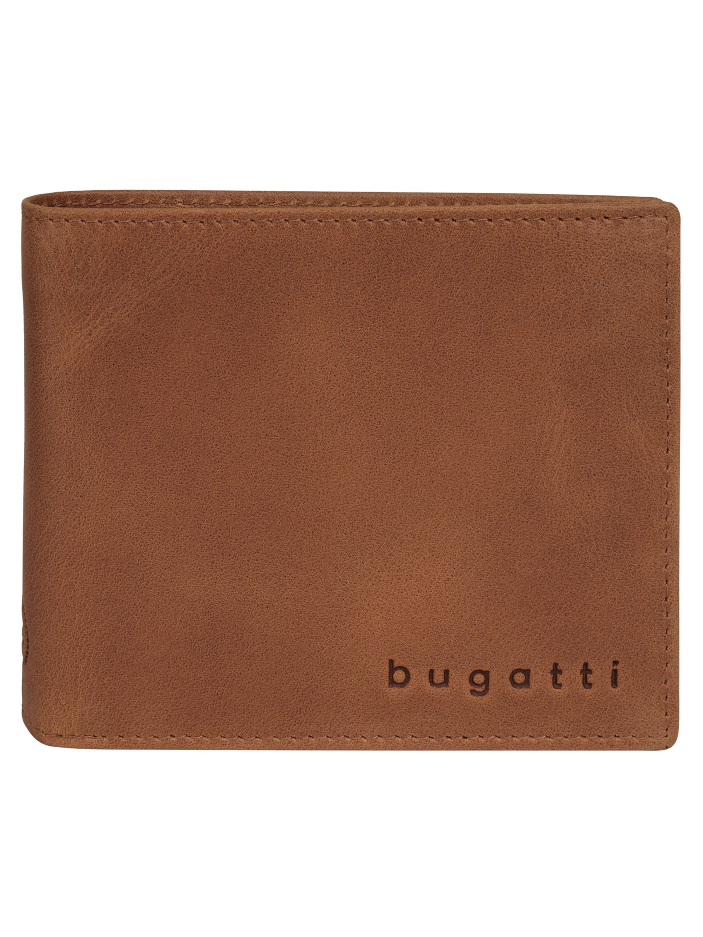 Porte-monnaies 'bugatti Geldbörse VOLO' bugatti en marron : devant