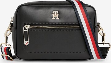 TOMMY HILFIGER Umhängetasche in Schwarz: predná strana