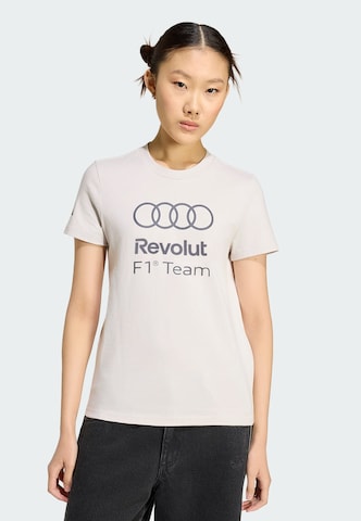 ADIDAS PERFORMANCE - Camisa funcionais 'Audi Revolut F1 Team DNA' em branco: frente
