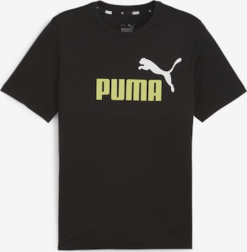 PUMA Performance shirt 'Essentials' in Black: front