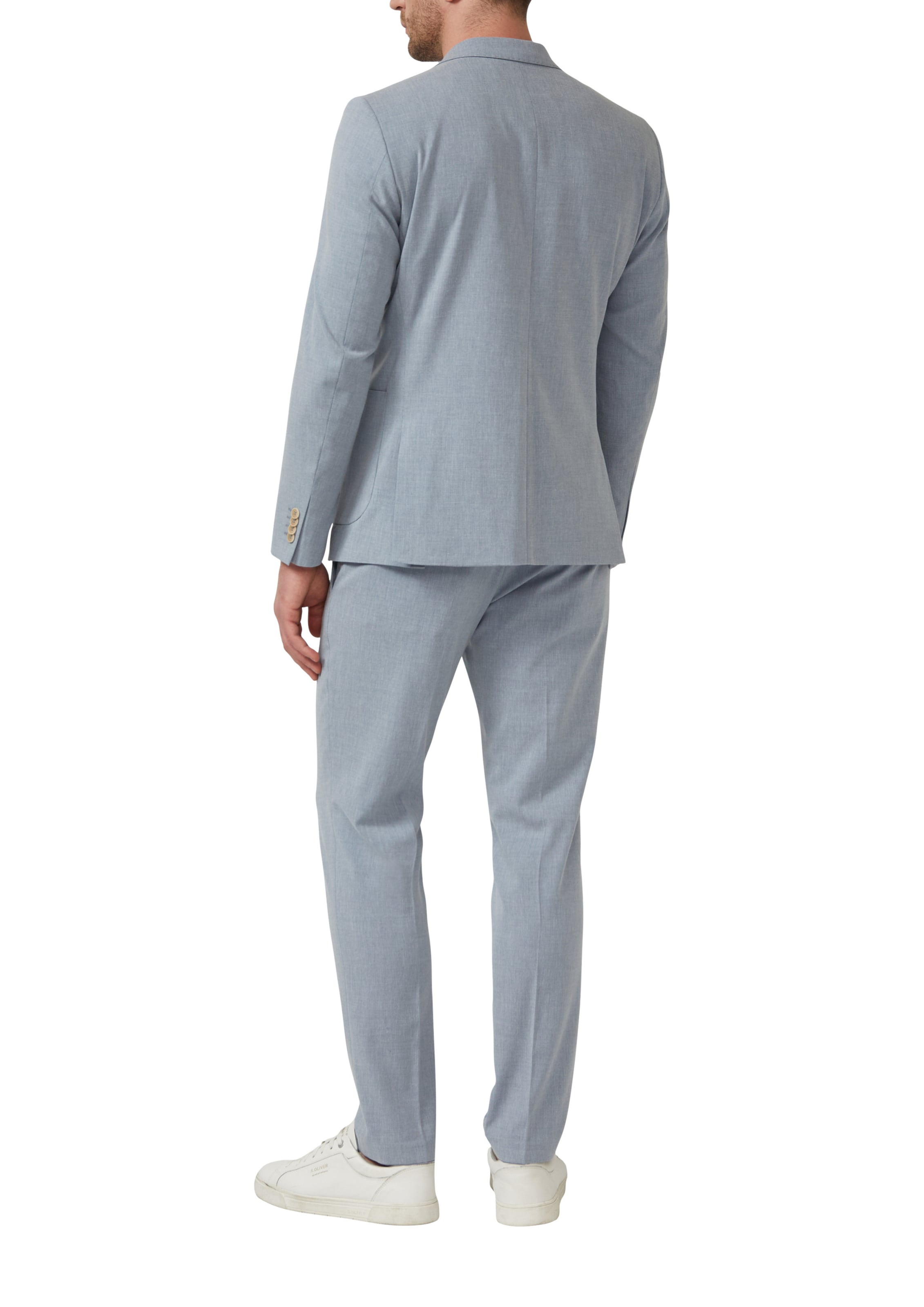 s.Oliver Slim fit Blazer ' S.OPURE ' in Blue