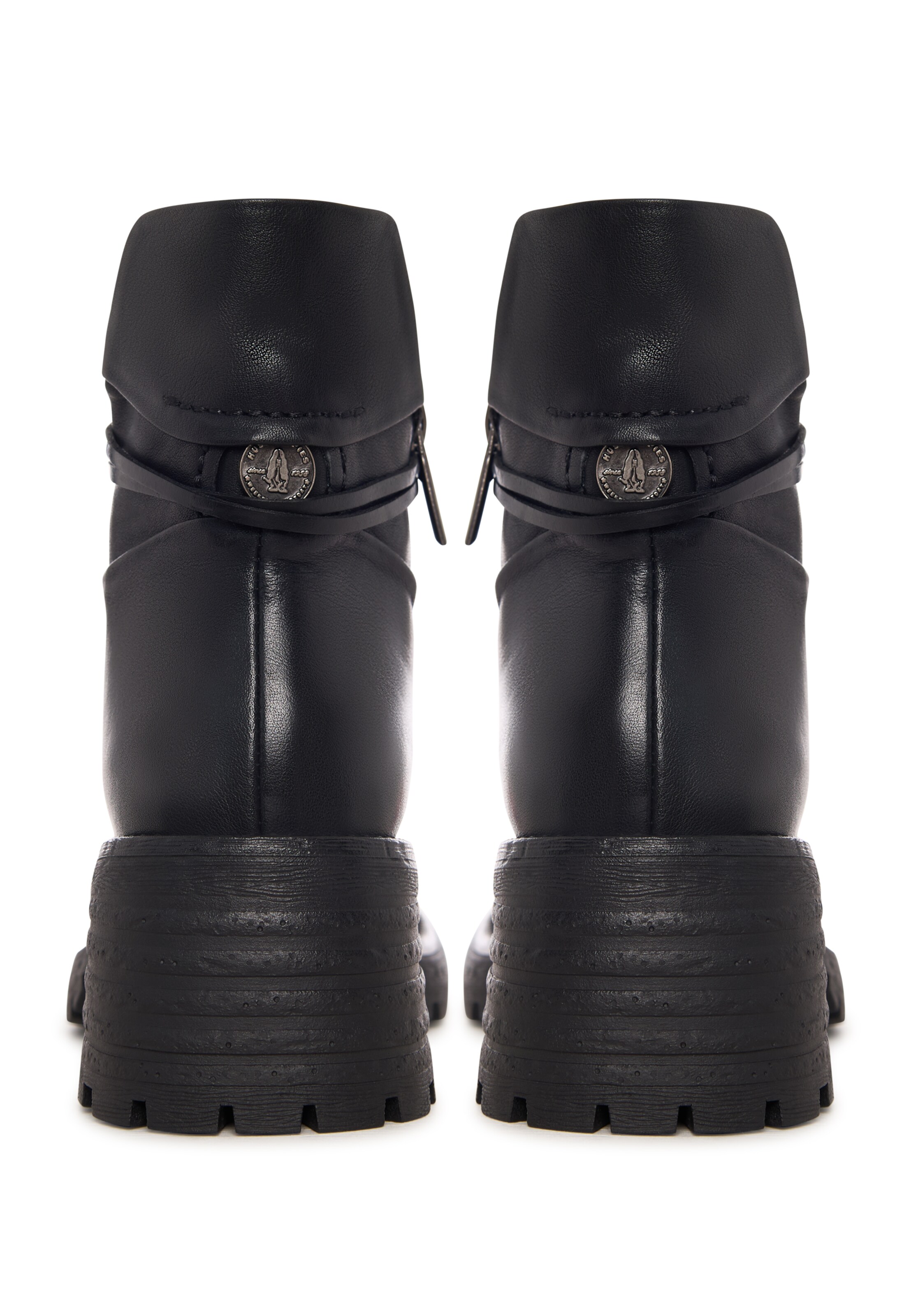 Bottines à lacets CESARE GASPARI en noir