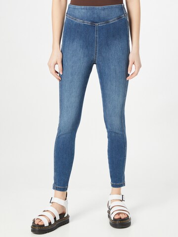 DRYKORN Skinny Jeans 'SHAPER' in Blue: front