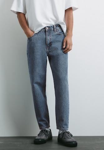 Pull&Bear Szabványos Farmer - kék: elől