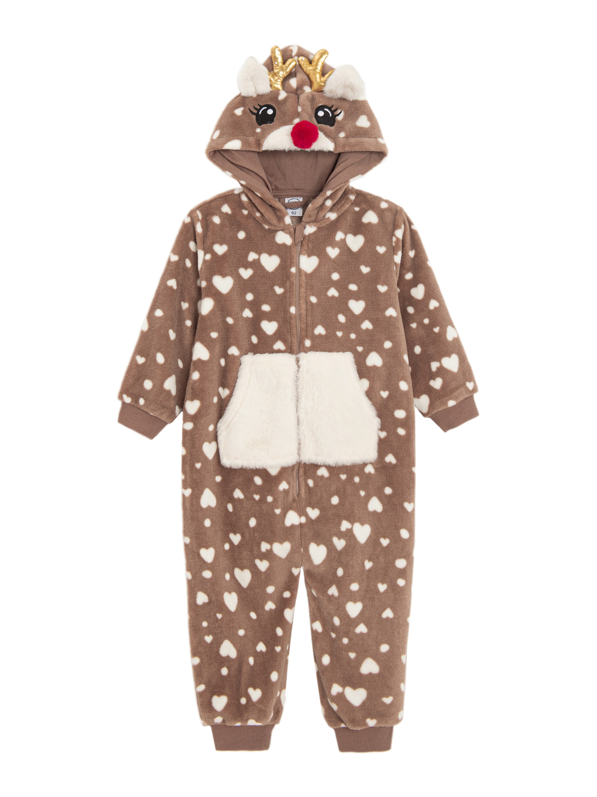 Tuta di Cool Club in marrone: frontale