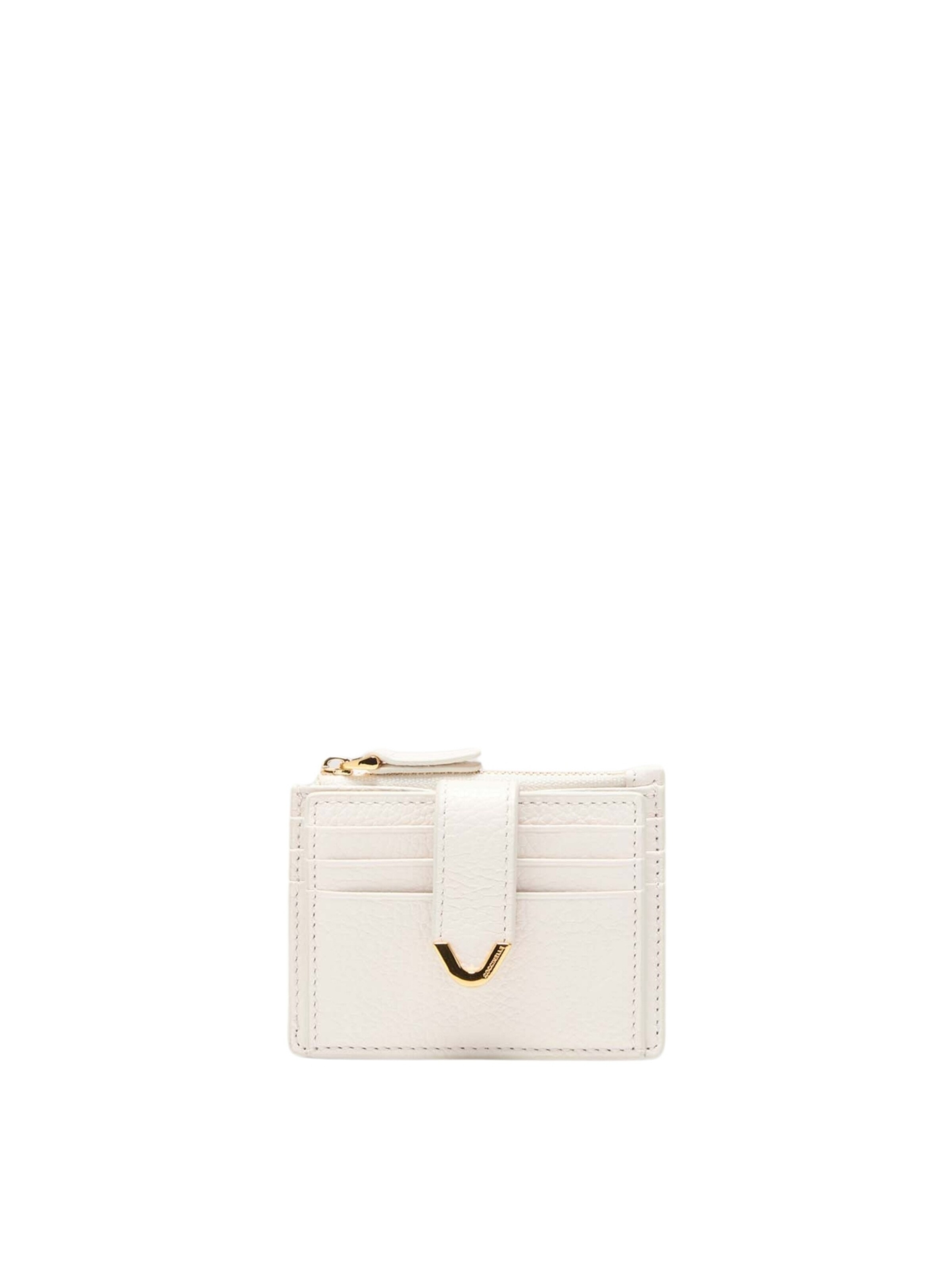 Coccinelle Wallet 'COCCINELLE DEW' in White: front