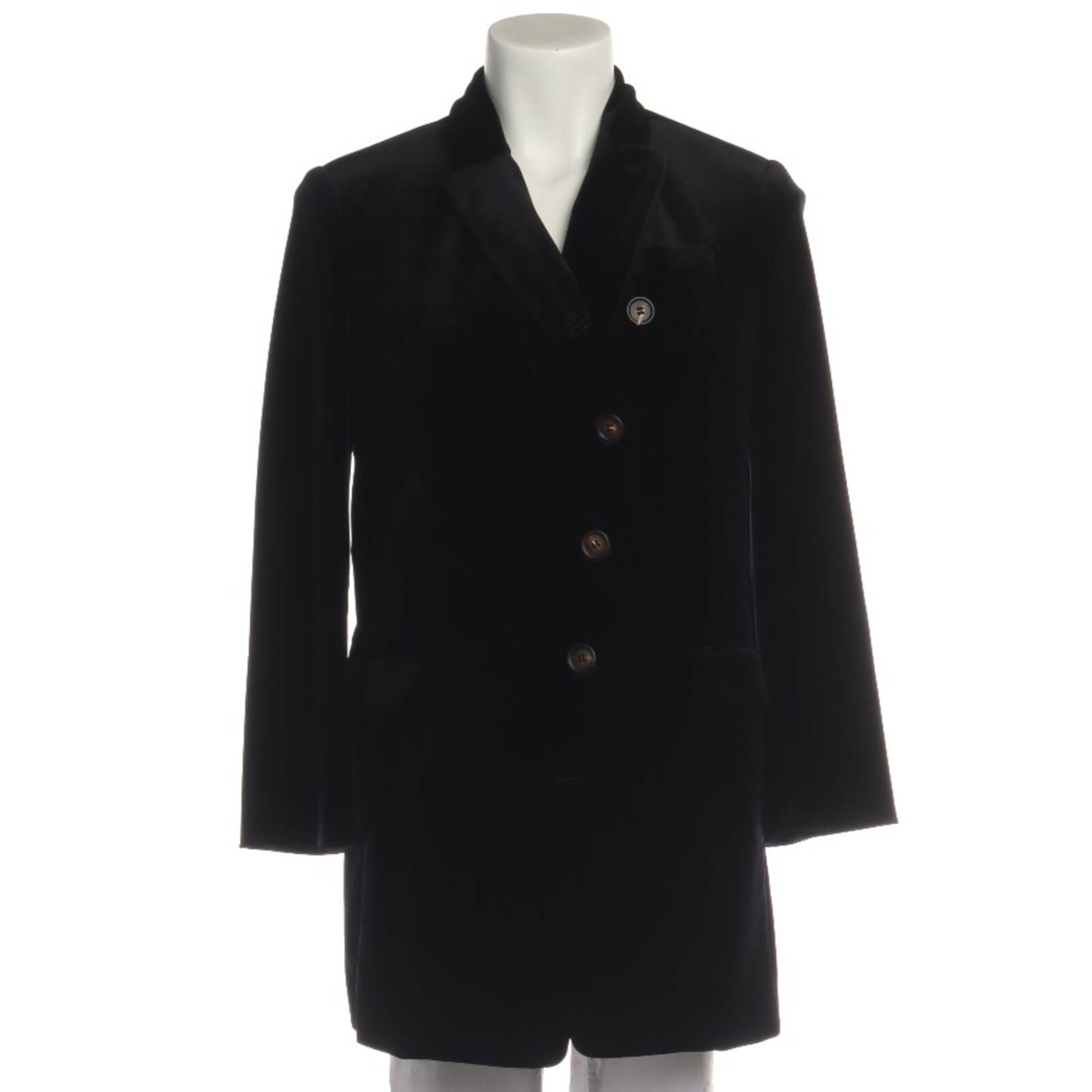 Brunello Cucinelli Blazer in S in Black: front