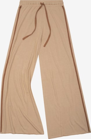 Loosefit Pantalon 'Bambou & Coton' LDB en beige : devant