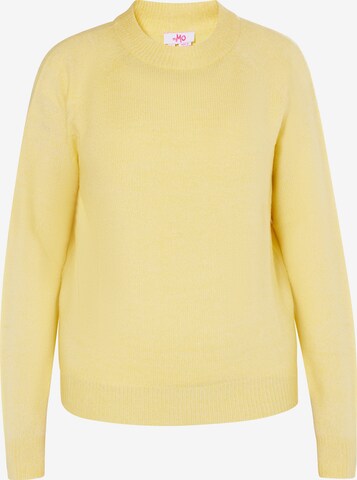 Pull-over MYMO en jaune : devant