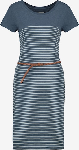 alife & kickin Jurk 'ClarinaAK Z' in Blauw: voorkant