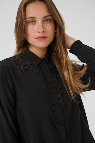 CULTURE Bluse 'Amanda Asmine' in Schwarz