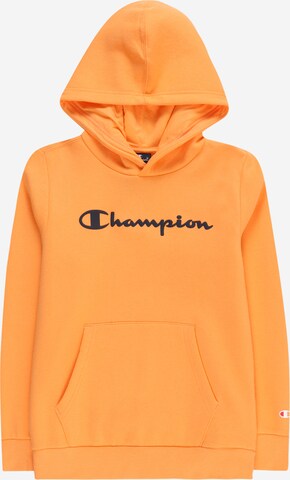 Felpa di Champion Authentic Athletic Apparel in arancione: frontale