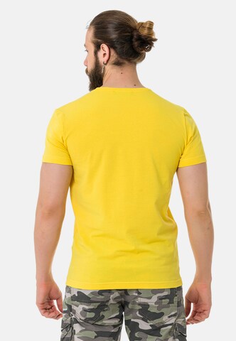 CIPO & BAXX Shirt in Yellow