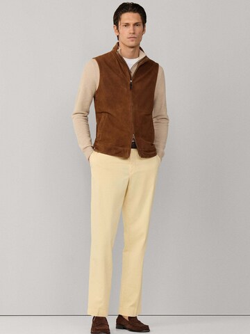 Hackett London Regular Chinohose 'Sanderson' in Gelb