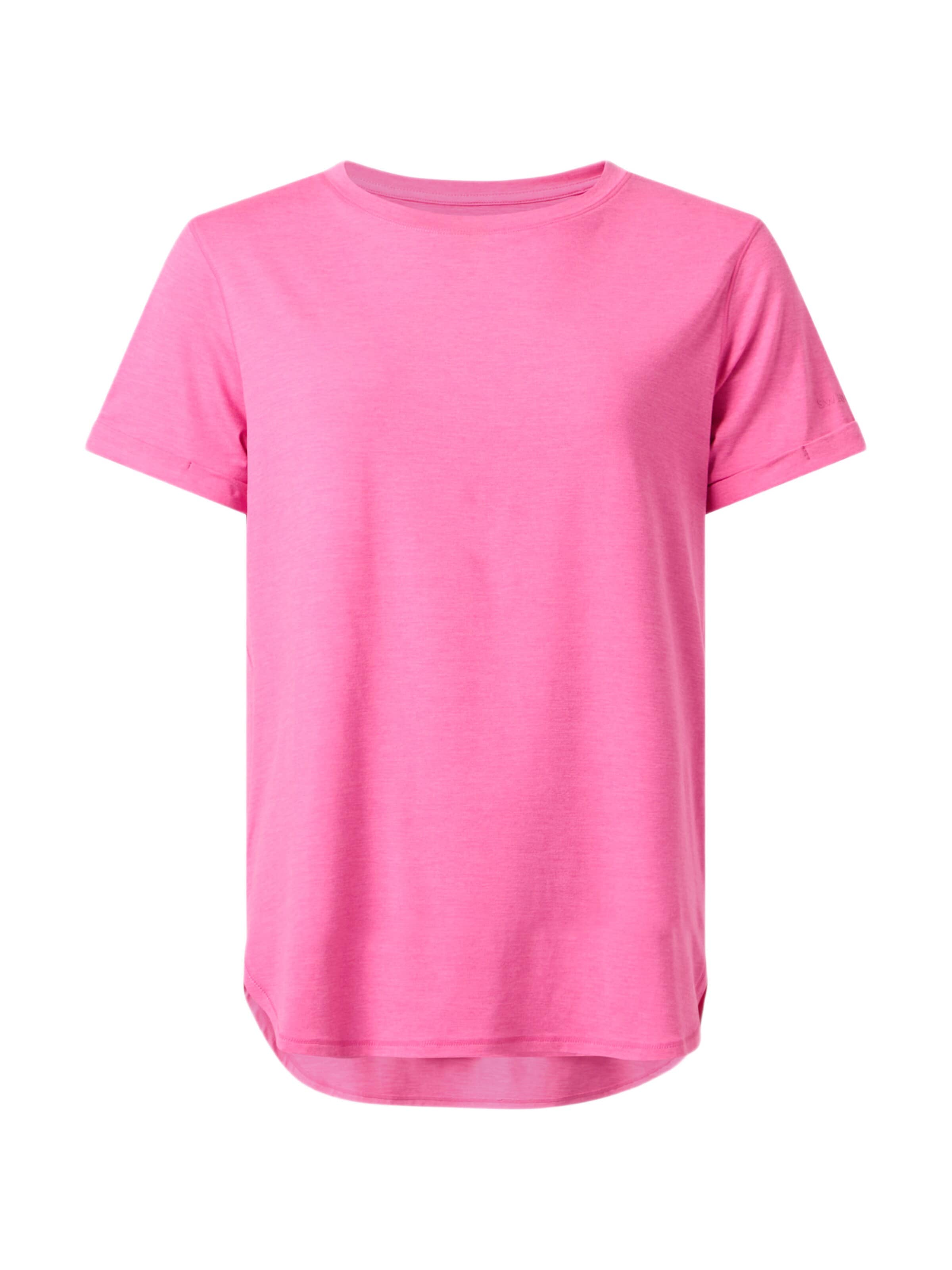 T-shirt fonctionnel 'Core' SWEDEMOUNT en rose : devant