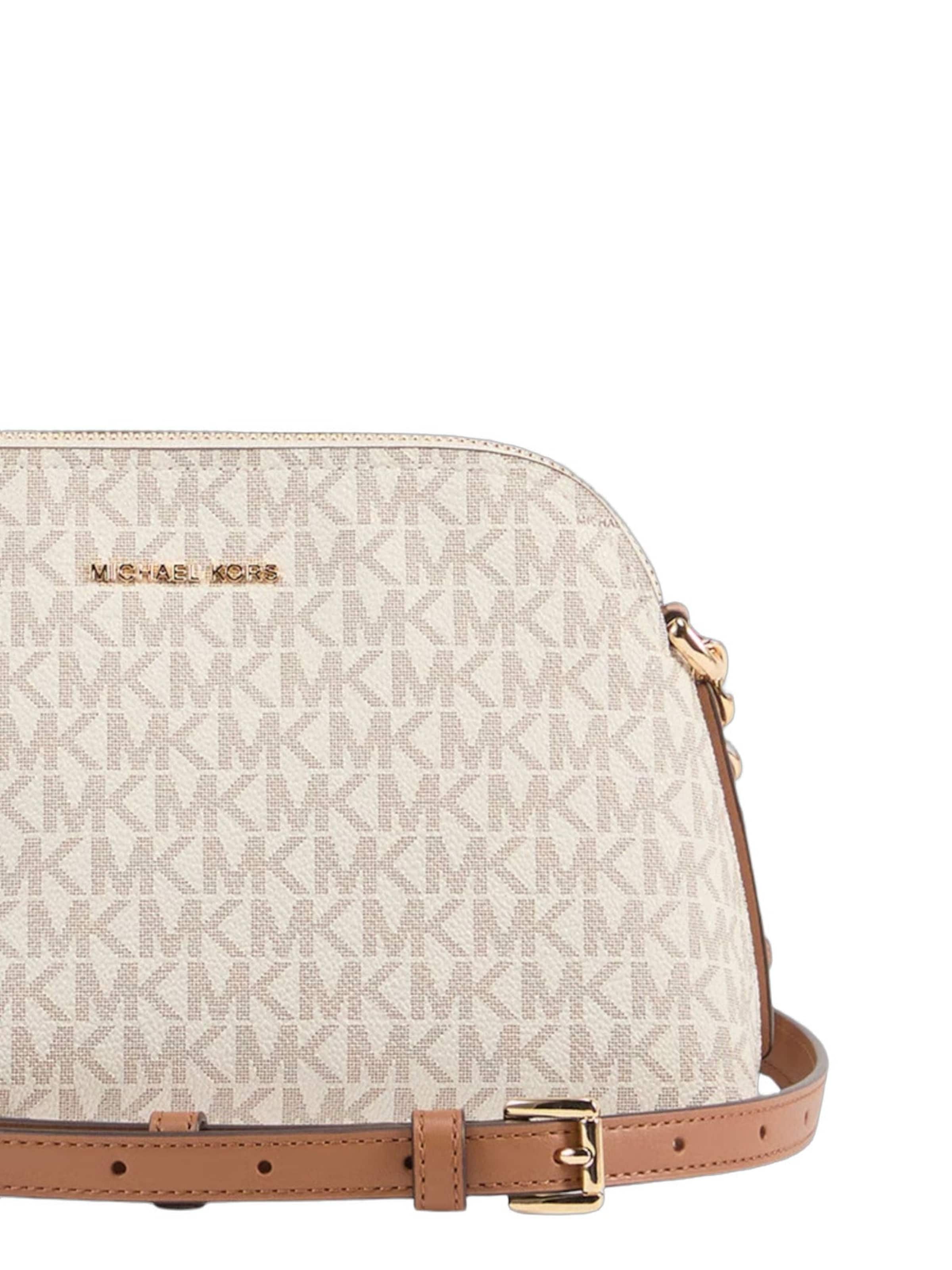 MICHAEL Michael Kors Torba za čez ramo 'Michael Kors Sac Bandoulière Freddie Petit Dôme Beige' | bež barva
