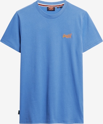 Superdry Tričko 'Essential' - Modrá: predná strana