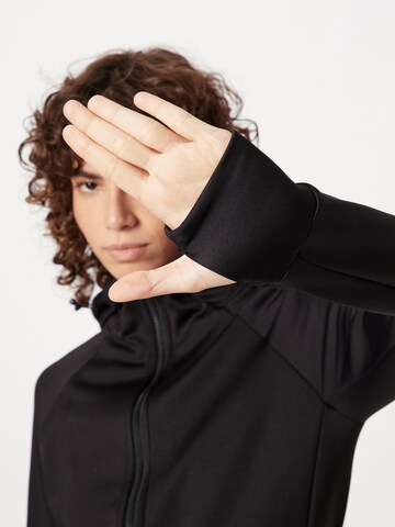 aim'n Athletic Zip-Up Hoodie in Black