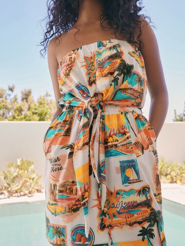 Next - Vestido em mistura de cores: frente