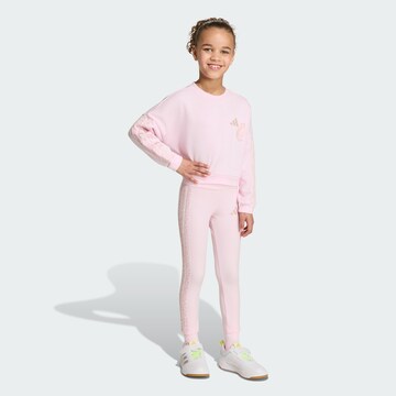 ADIDAS SPORTSWEAR Treenipuku värissä vaaleanpunainen: etupuoli
