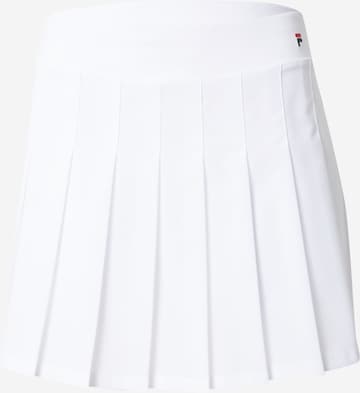 FILA Αθλητική φούστα 'Charlotte' σε λευκό: μπροστά