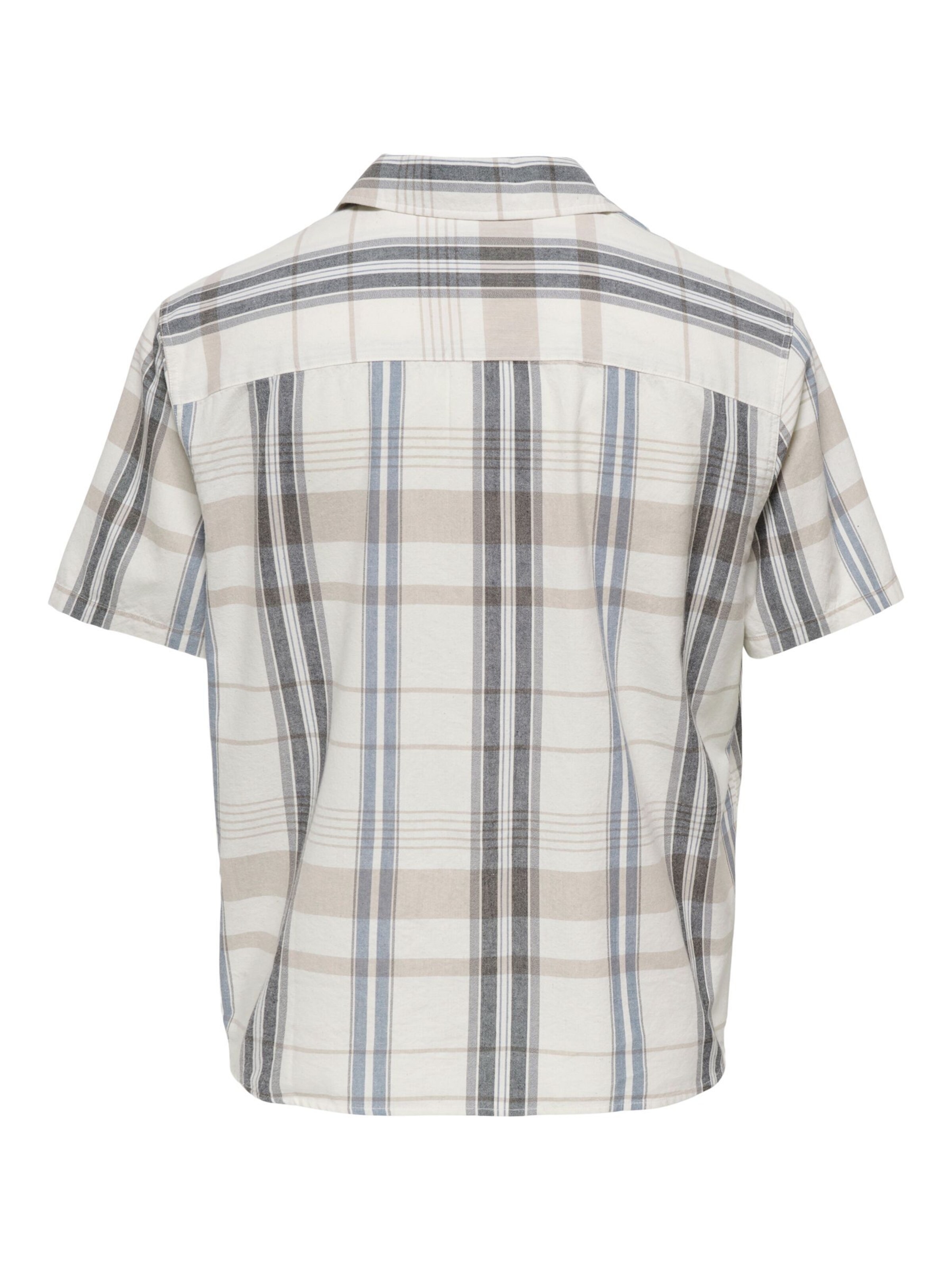 Only & Sons Comfort Fit Hemd 'ONSEBERT' in Weiß