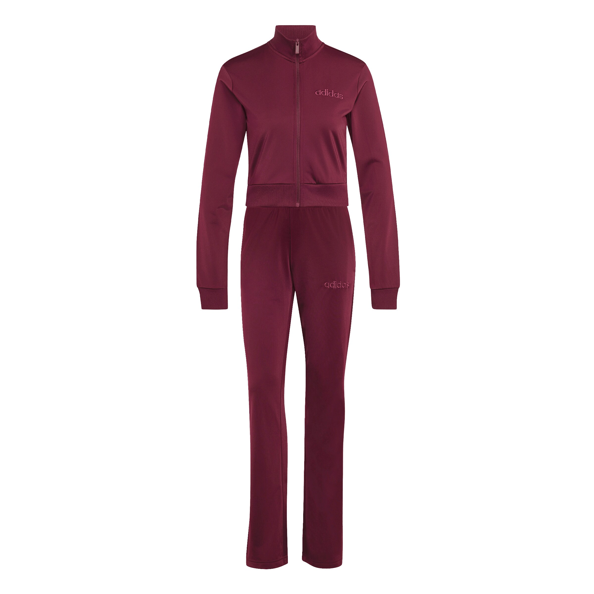ADIDAS SPORTSWEAR - Fato de treino em vermelho: frente