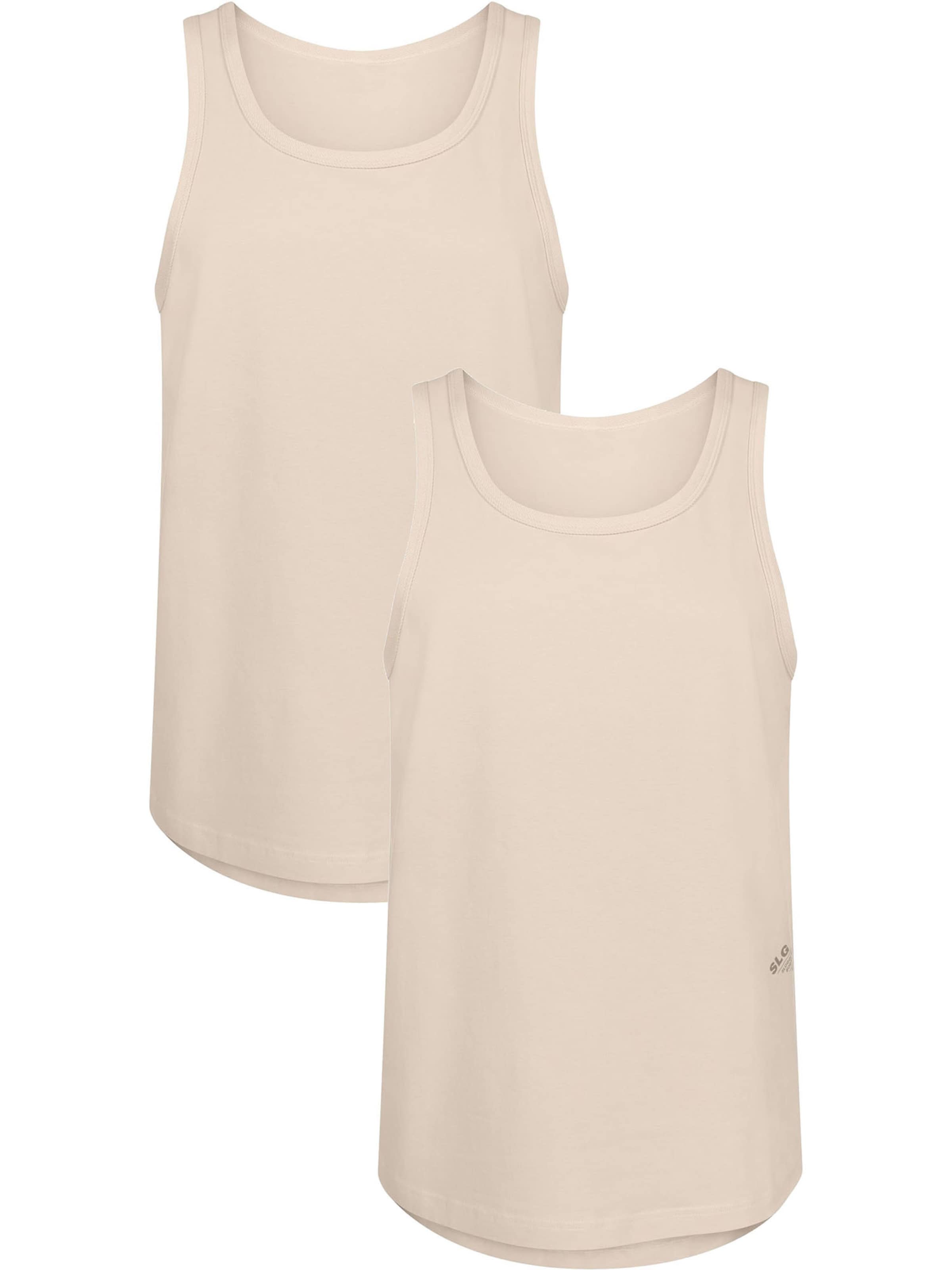 SLOGGI Onderhemd in Beige: voorkant