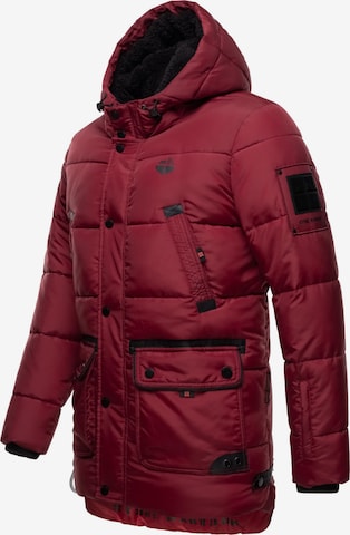 STONE HARBOUR Zimná bunda 'Mironoo' - Červená